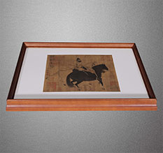 呼和浩特书画装裱配框服务案例